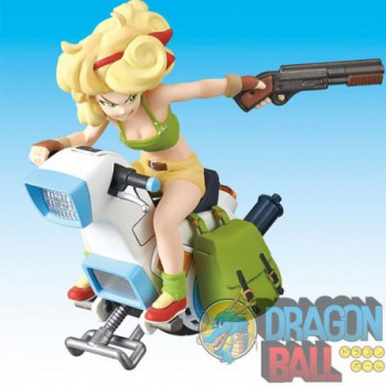 bandai DBZ Maquette Mecha Collection VOL3 Lunch's One-Wheel Motorcycle 8cm