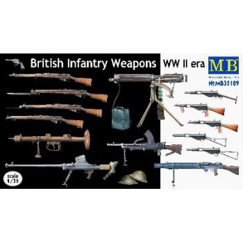 master box SET ARMEMENT BRITANNIQUE 2E GUERRE MONDIALE 1/35 mb35109