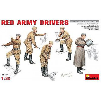 miniart SET DE CONDUCTEURS Pour ARMEE ROUGE 2E GM 1/35 35144