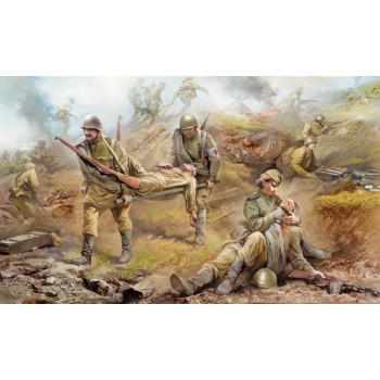 zvezda Personnel Medical Sovietique 1/35 3618