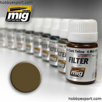 ammo mig Filter Brown for desert Yellow 35ml