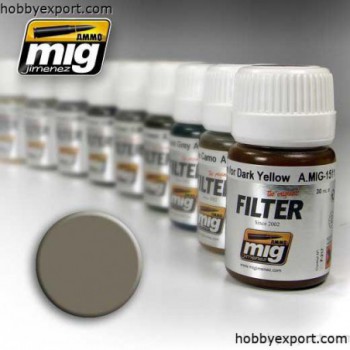 ammo mig Filter Grey for Yellow Sand 35ml a-mig-1505