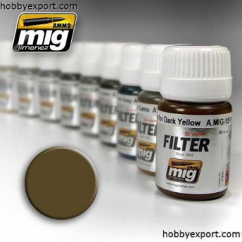 ammo mig Filter Tan for 3 Ton Camo 35ml a-mig-1510