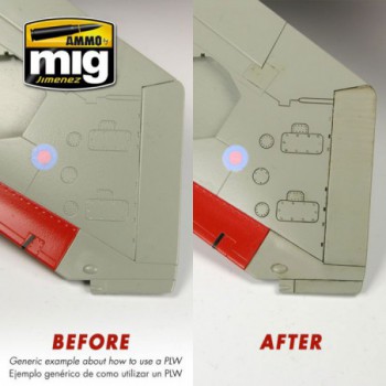 ammo mig PANEL LINE WASH DARK GREEN GREY a-mig-1608
