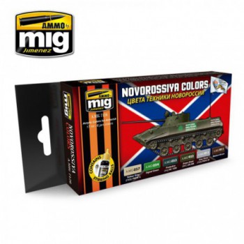 ammo mig acrylic color NOVOROSSIYA COLORS a-mig-7126