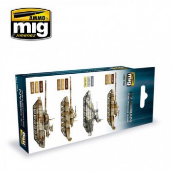 ammo mig acrylic color RUSSIAN EXPO CAMOUFLAGE SCHEME AMIG7162