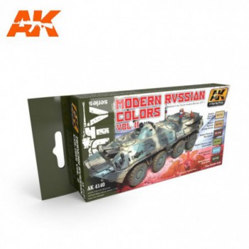 AK interactive MODERN RUSSIAN COLOURS VOL 2 ak4140
