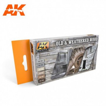 AK interactive OLD & WEATHERED WOOD VOL.2 ak563