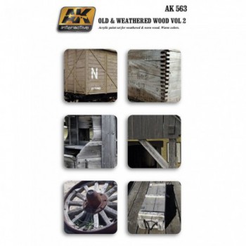 AK interactive OLD & WEATHERED WOOD VOL.2 ak563