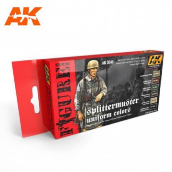 AK interactive SPLITTERMUSTER UNIFORM COLORS ak3040