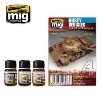 ammo mig RUSTY VEHICLES amig7403
