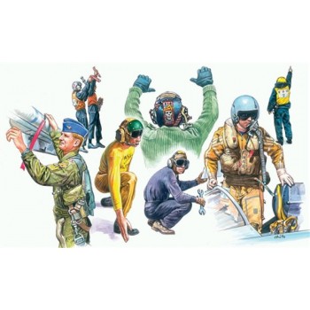italeri Pilotes et mécaniciens OTAN 1/72 1246