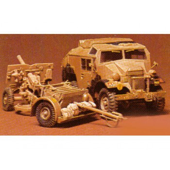 tamiya Canon 25pdr et tracteur 1/35 35044