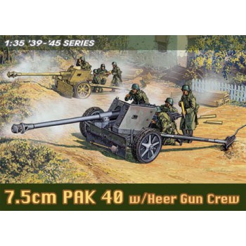 dragon pak 40 w/heer gun crew 1/35 6249