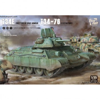 BORDER T34E AND T34.76 FACTORY 112 2IN1 1/35 BT009