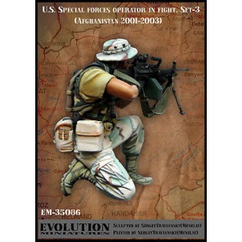 évolution miniatures 1/35 us spécial forces opération in fight set3 EM-35086