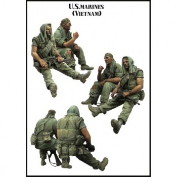 évolution miniatures 1/35 us marines viet-nam EM-35031