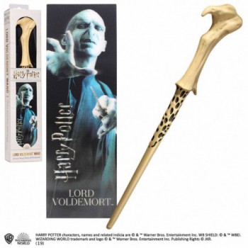 the noble collection Harry Potter réplique baguette PVC Lord Voldemort 30 cm NN6317