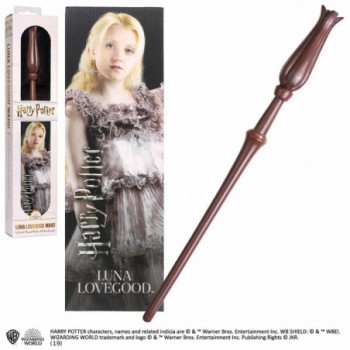 the noble collection Harry Potter réplique baguette PVC Luna Lovegood 30 cm NN6315