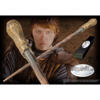 the noble collection Harry Potter réplique baguette de Ron Weasley (édition personnage) NN8413