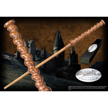 the noble collection Harry Potter réplique baguette de Arthur Weasley (édition personnage) NN8212