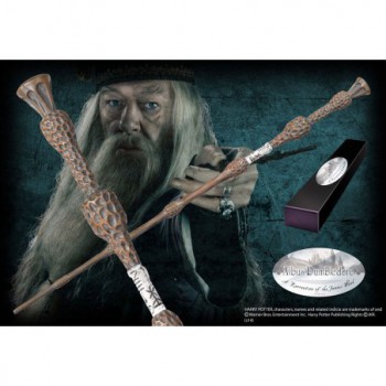 the noble collection Harry Potter réplique baguette de Albus Dumbledore (édition personnage) NN8401