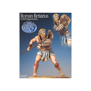 Pegaso Models 54mm Roman Gladiator Retarius