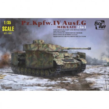BORDER Pz.Kpfw.IV Ausf.G Mid/Late 2 in 1 1/35 BT001