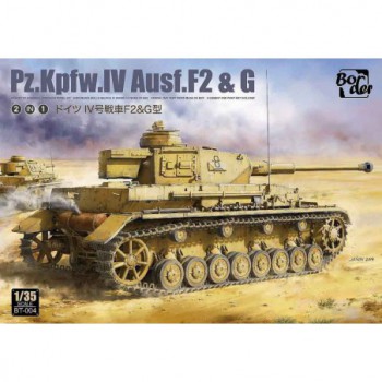 BORDER Pz.Kpfw.IV Ausf. F2 & G 1/35 BT004