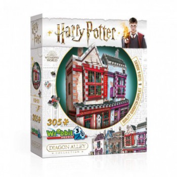 Wrebbit Puzzle Harry Potter Puzzle 3D DAC Quality Quidditch Supplies & Slug & Jiggers Apothecary