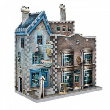 Wrebbit Puzzle Harry Potter Puzzle 3D DAC Ollivander's Wand Shop & Scribbulus Writing Implements