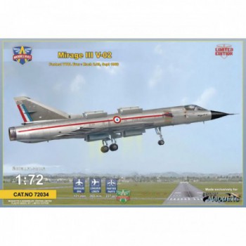 modelsvit  Mirage III V-02 Fastest VTOL 1/72 72034