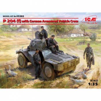 ICM P 204 f with German Armoured Vehicle Crew 1/35 35382