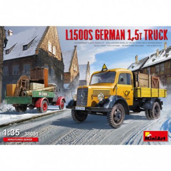 miniart L1500S GERMAN 1,5T TRUCK 1/35
