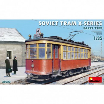 miniart SOVIET TRAM X-SERIES. EARLY TYPE 1/35 38020