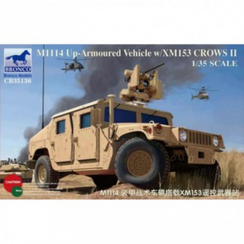 Bronco M1114 Up-Armoured Vehicle w/XM153 CROWS II 1/35 CB35136