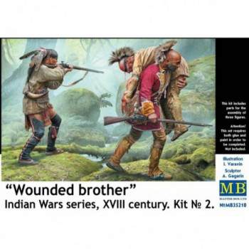 master box Indian wounded brother 1/35
