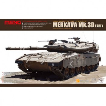 MENG ISRAEL MAIN BATTLE TANK MERKAVA Mk.3D EARLY 1/35 TS-001