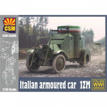 CSM Copper State Models Italian Armoured Car 1ZM 1/35