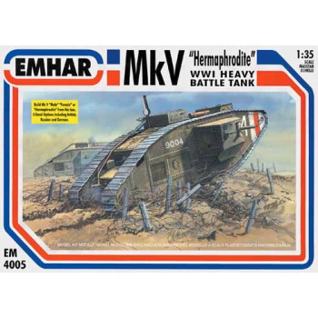 EHMAR MKV TANK inc "MALE FEMALE" et HERMA 1/35 EM4005