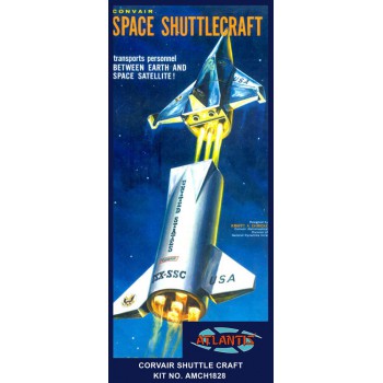 Atlantis Convair Shuttle Craft 1/150 H1828
