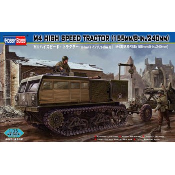 HOBBY BOSS M4 High Speed Tractor 155mm/8in/240mm 1/35 82408