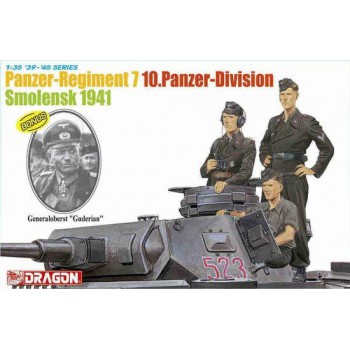 dragon Tankistes 10ème Panzer-Div. 1/35 6655