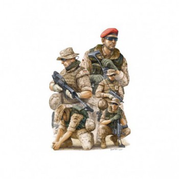 TRUMPETER ISAF ALLEMAND EN AFGHANISTAN 1/35