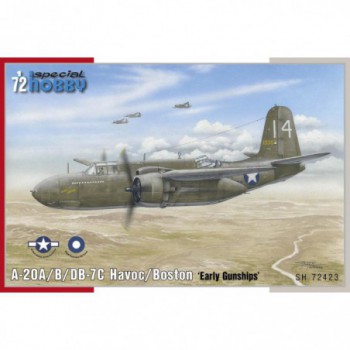 spécial hobby A-20A/B/DB-7C Havoc/Boston 'Early Gunships' 1/72