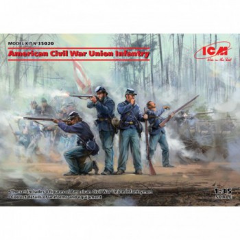 ICM American Civil War Union Infantry 1/35 35020