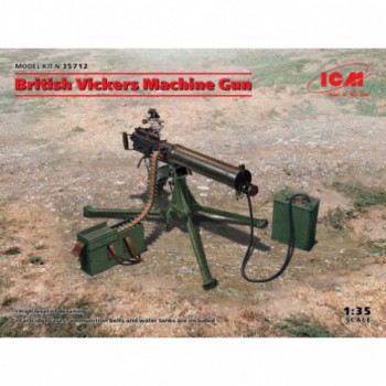 ICM British Vickers Machine Gun 1/35 35712