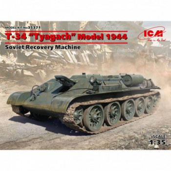 ICM T-34 Tyagach Model 1944 Soviet Recovery Machine 1/35 35371