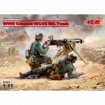 ICM  WWII German MG08 MG Team 2 figures 1/35 35645