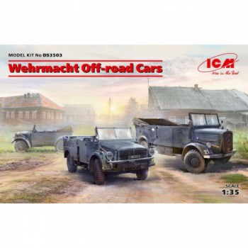 ICM Wehrmacht Off-road Cars Kfz.1 Horch 108 Typ 40 L1500A 1/35 DS3503